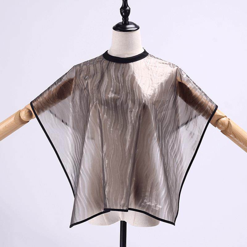 加厚烫发焗油披肩家用围衣布发廊美发用品染发披肩理发店