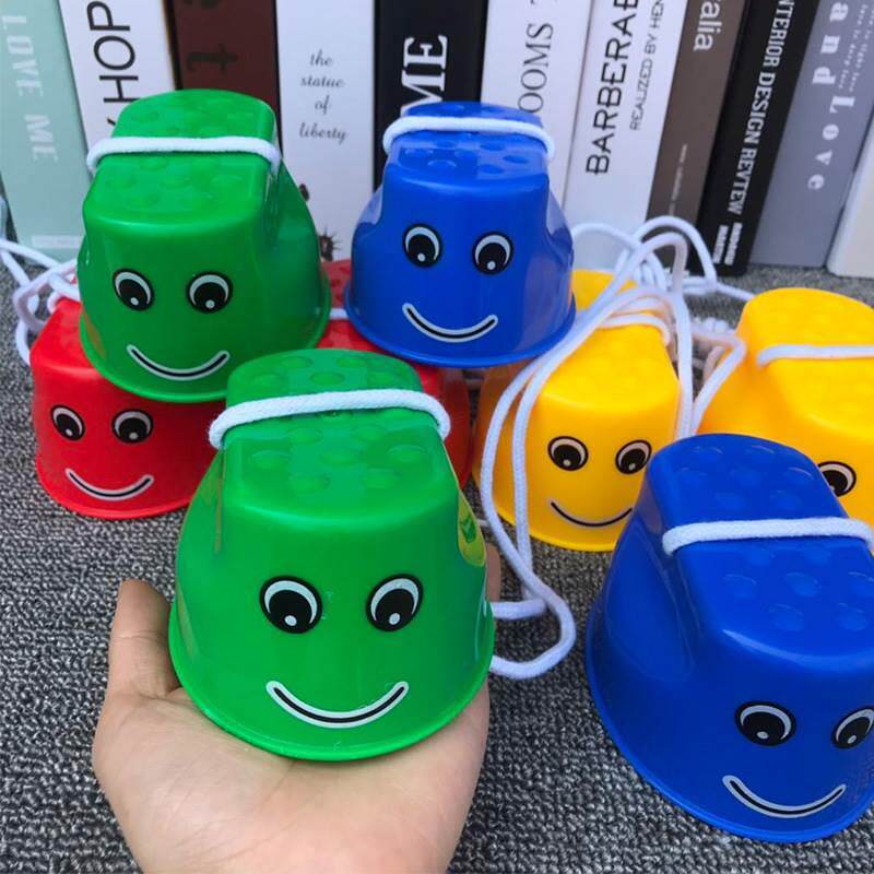 笑脸踩高跷幼儿园儿童锻炼器材感统器材平衡训练户外玩具体育器械