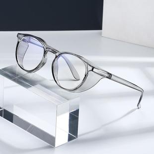 2022新款时尚防花粉防雾护目镜外出防风防尘平光镜时尚男女镜框定