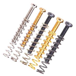 10个装拾音器高度调节螺丝螺母弹簧电吉他贝斯贝司单双拾音器配件