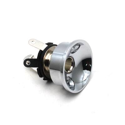 电吉他圆形插口Tele音频接口单声道立体声主动式输出口专业零配件