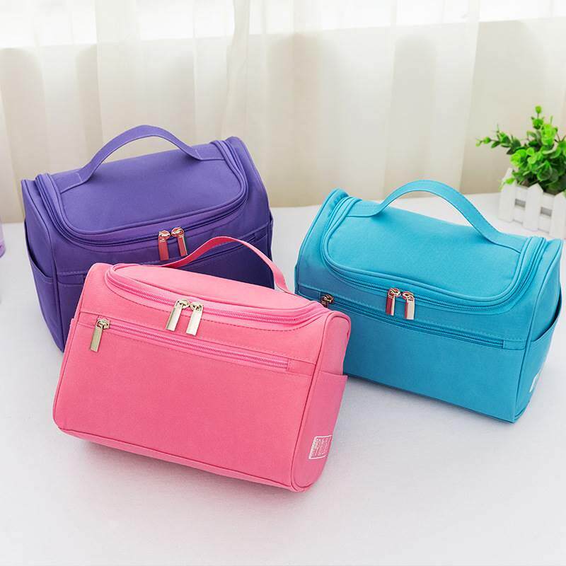 FACTORY DIRECT MULTI-FUNCTIONAL TRAVEL STORAGE TOILETRY BAG COSMETIC BAG UNI NAIL ART STORAGE HANGING HOOK BAG