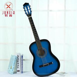 源头工厂直供38寸古典木吉他 学生练习木吉他 表演吉他道具定制