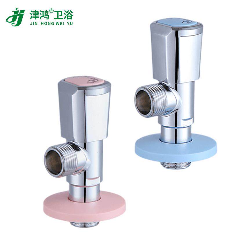 不锈钢三角阀加长加厚冷热三通阀卫生间快开八字阀进水阀角阀定制