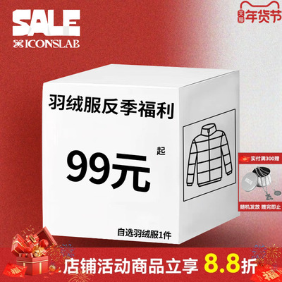 ICONSLAB百搭潮牌羽绒服秋冬