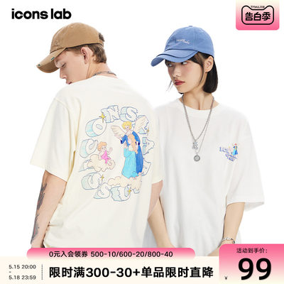 Iconslab联名卡通短袖