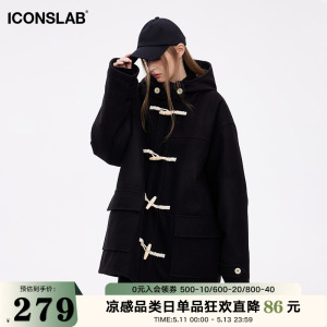 宽松毛呢外套Iconslab冬季