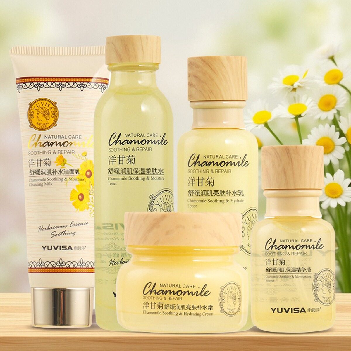 雨微莎洋甘菊舒缓护肤品套装