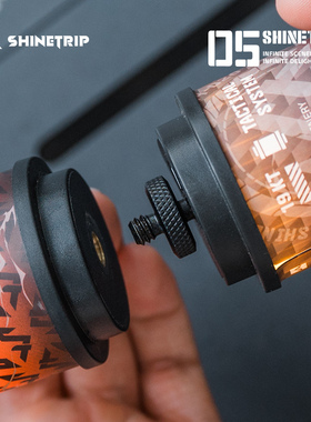 山趣户外1/4露营灯螺丝多规格快装快拆转接19灯手拧吊环38灯挂钩