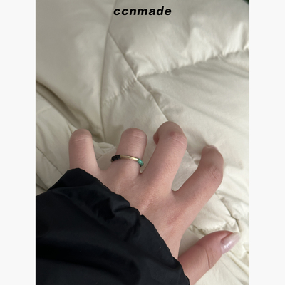 [预售]Matching Ring个性定制编织戒指 金色古铜复古单品 CCNMADE