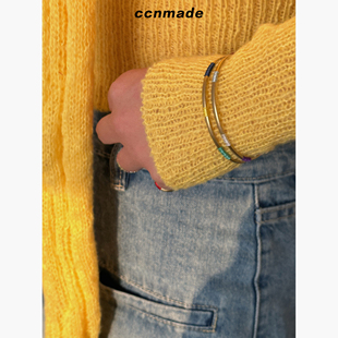 [预售]Matching Bracelet金色古铜复古手镯 韩国CCNMADE原创设计