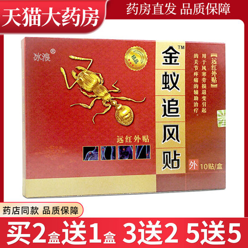 冰浪金蚁追风贴10贴/盒