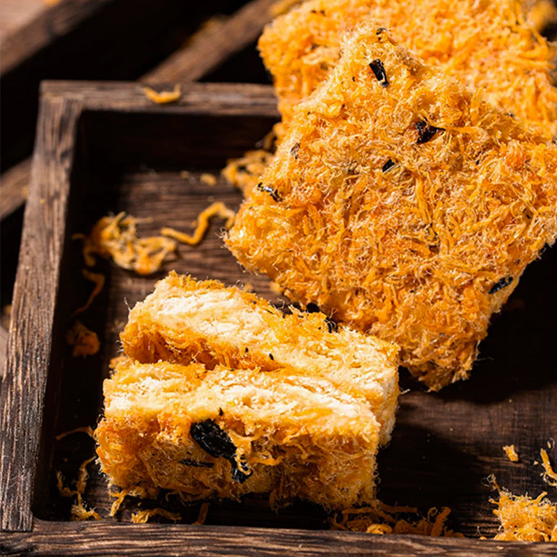 咸蛋黄肉松海苔雪花酥咸味饼干网红小零食杭州特产糕点小吃网红