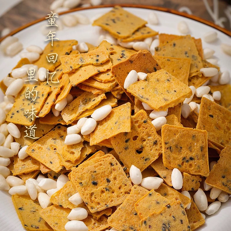 湖州特产红薯脆片地瓜小酥非油炸红薯干小脆芝麻番薯片休闲小零食