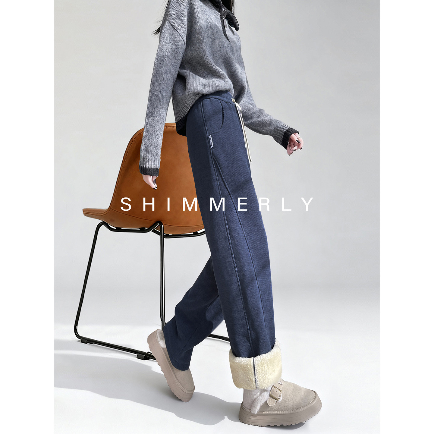 卫裤女冬加绒保暖窄版阔腿裤特厚羊羔绒裤子防寒弯刀棉裤外穿W,女装/女士精品,卫裤,淘宝优惠券,粉丝福利购,淘宝优惠卷