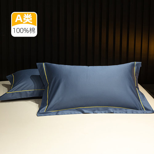 a类100%全棉贡缎枕套尺寸可定制