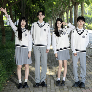 运动会班服学院风套装秋冬高初中学生诗朗诵比赛合唱演出服套装