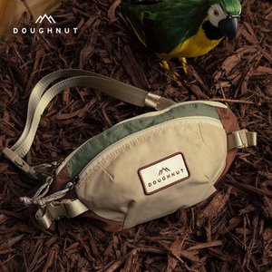【正品保障】Doughnut甜甜圈单肩学生休闲旅行香港腰挎包健身胸包