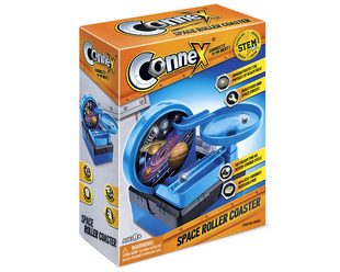 Connex 太空过山车物理电学电子积木拼装玩具科学小实验道具