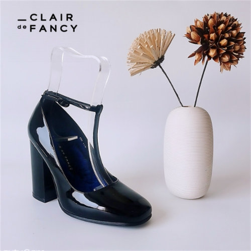 方头女单鞋CLAIRdeFANCY轻奢