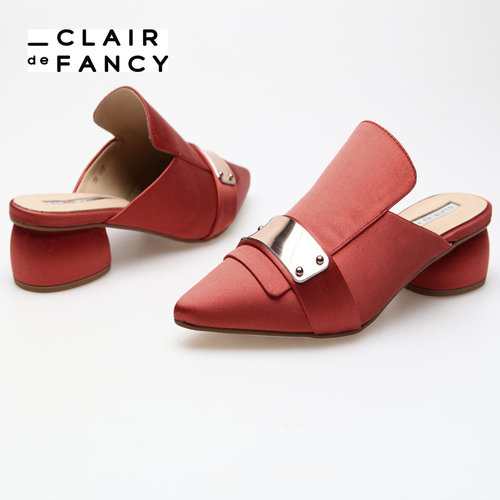 CLAIRdeFANCY包头拖鞋