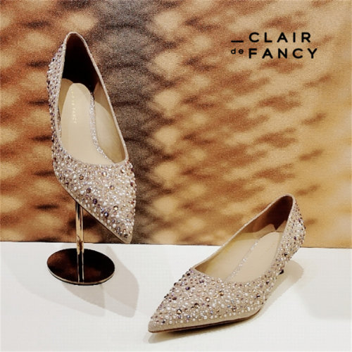 尖头女单鞋CLAIRdeFANCY轻奢