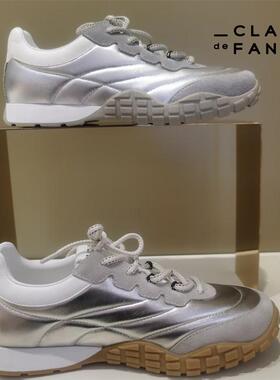 CLAIR de FANCY新款复古运动休闲鞋阿甘鞋1200153