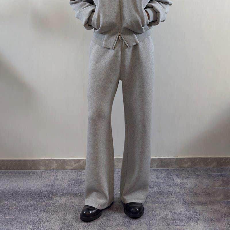 Roast Lucky 空气层直筒抽绳卫裤男款健身宽松运动休闲长裤vibe