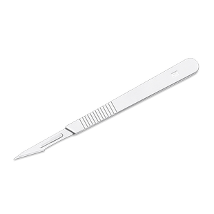 医用手术刀柄刀架手片手柄解剖刀3号4号1123号外科整形器械手术刀