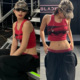 Jennie官网金智妮新周边同款 Ruby红色眼睛无袖 背心吊带女