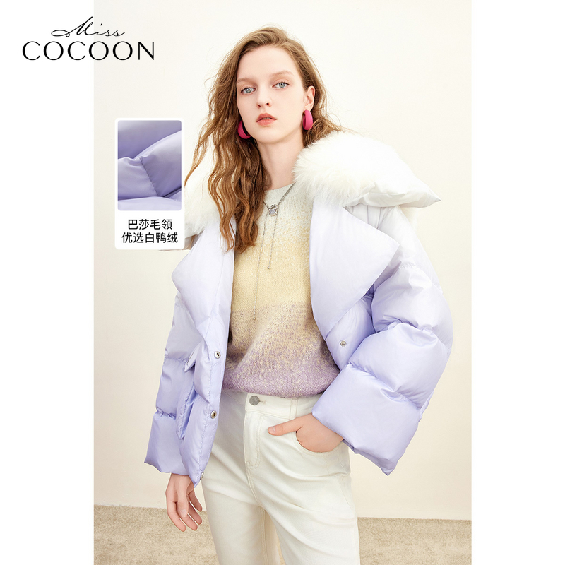 大翻领设计 渐变