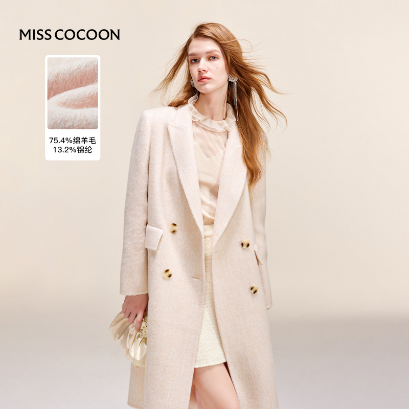 MISSCOCOON绵羊毛高知通勤