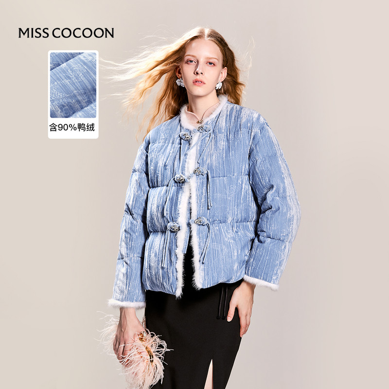 MISSCOCOON羽绒服鸭绒