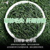 刘一茗毛尖绿茶2025年新茶叶正宗高山春茶头采嫩芽浓香型豆栗香