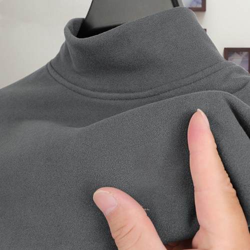 半高领秋冬款青少年百搭长袖T恤