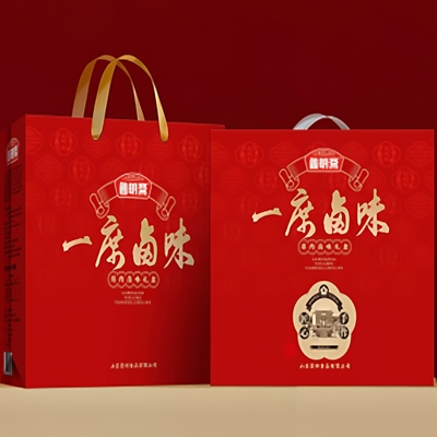 鲁明斋一席卤味礼盒麻椒鸡猪蹄猪头肉猪肘猪耳朵大礼包送礼过年