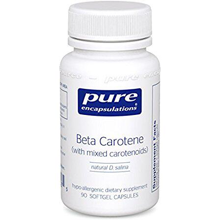 pure encapsulations - beta carotene with mixed carotenoids
