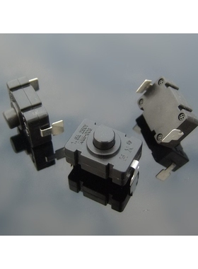 KAN-008直插自锁按钮开关 强光手电开关1.5A250V 模型DIY按键F658