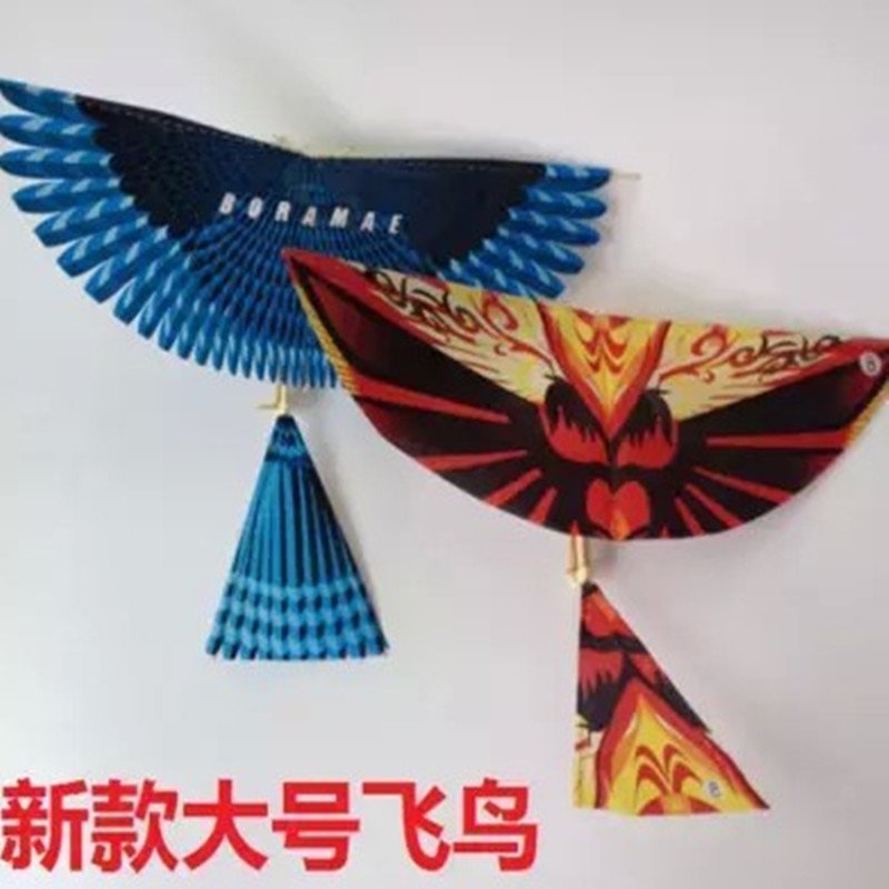 新款大号橡皮筋动力飞鸟鲁班鸟地摊义乌夜市儿童玩具手家T234图片