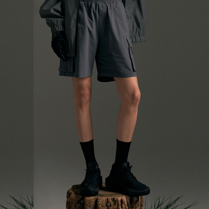 男女同款工装运动短裤情侣高腰