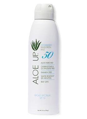 Aloe Up White Collection Continuous Sunscreen Spray SPF 5