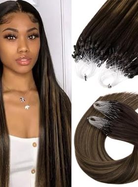 Microlink Hair Extensions Human Hair 16 Inch Micro Loop H