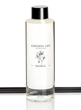 Chloefu LAN Gardenia Reed Diffuser Refill 7.05 oz， Natura