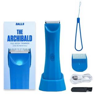 BALLS? V3 The Archibald - Pubic Hair Trimmer for Men， Int