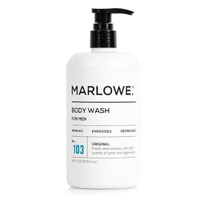 No. 103 Mens Body Wash 16 oz， Energizing and Refreshing w