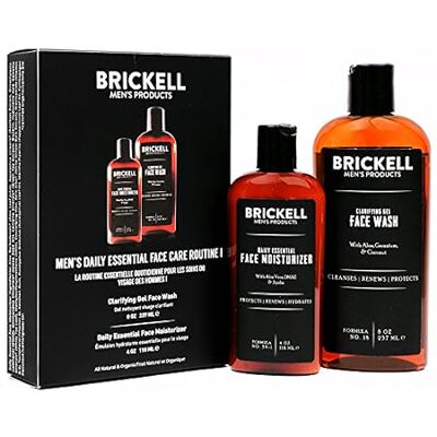 Brickell Men's Daily Essential Face Care Routine I， Gel F