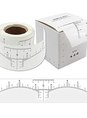Eyebrow Ruler Sticker for Microblading - Disposable Adhes