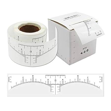Eyebrow Ruler Sticker for Microblading - Disposable Adhes