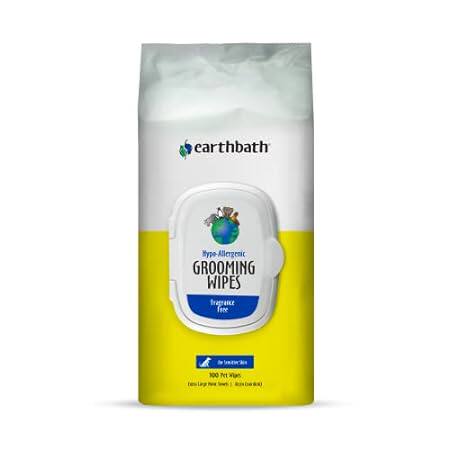 Grooming Wipes Hypo-Allergenic， Fragrance Free 100 ct - 实物图