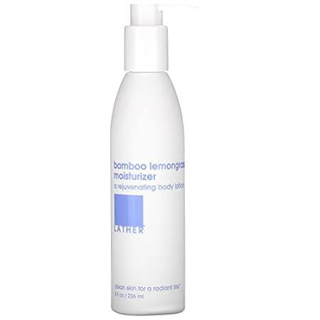 LATHER Body Lotion - Bamboo Lemongrass Body Moisturizer -